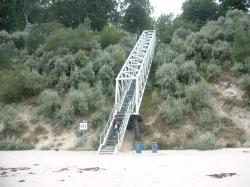Treppe zur Kurklinik