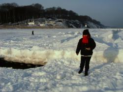 Am Strand Winter 2006